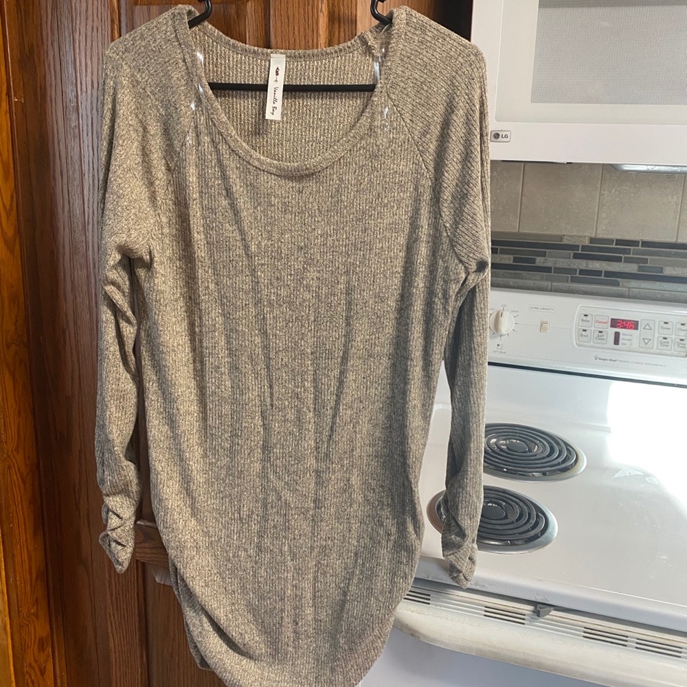 Tan tunic top